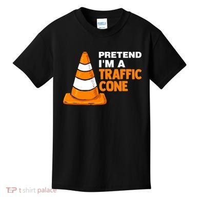Pretend Im A Traffic Cone Costume Kids T-Shirt
