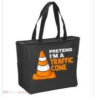 Pretend Im A Traffic Cone Costume Tote Bag thumb 2