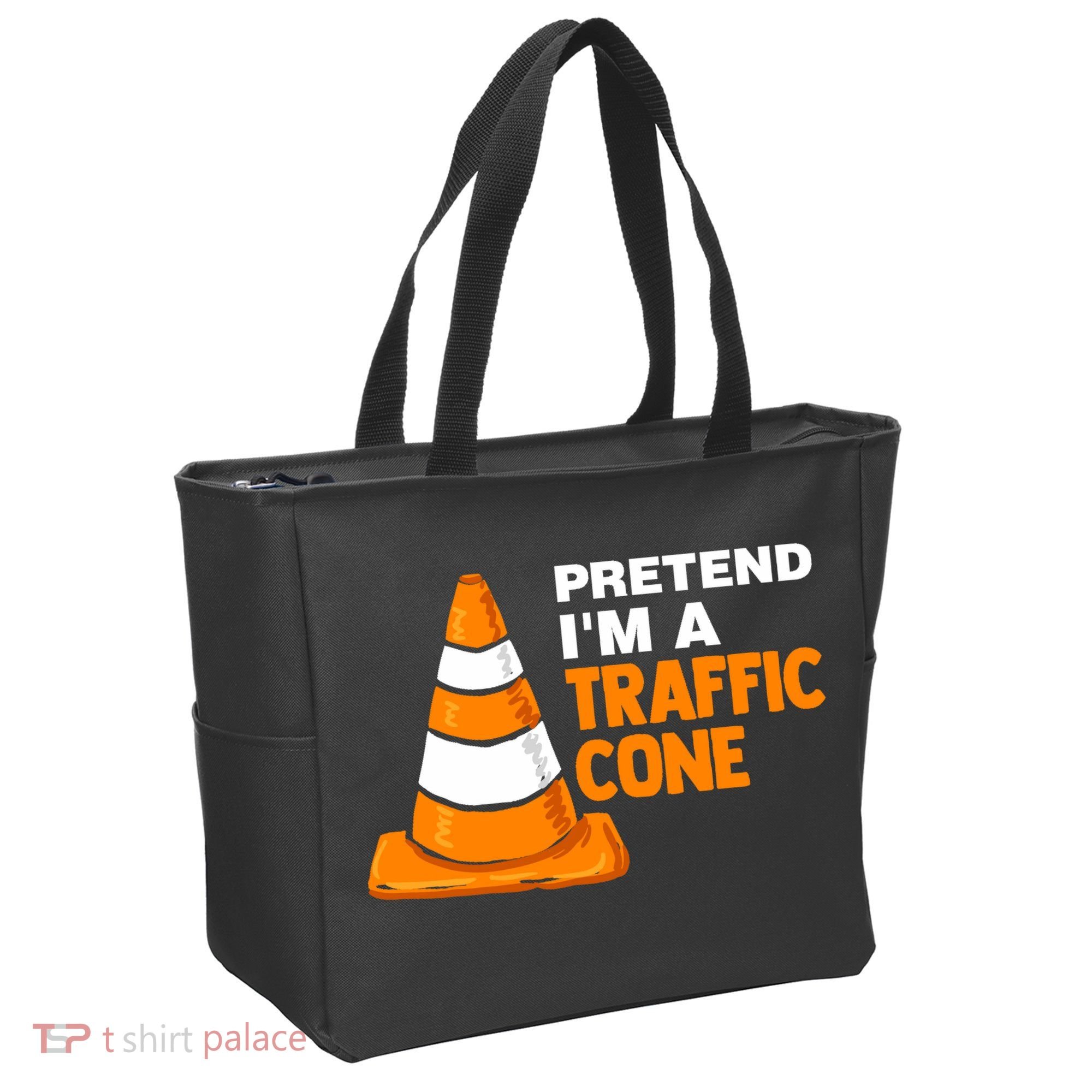 Pretend Im A Traffic Cone Costume Tote Bag