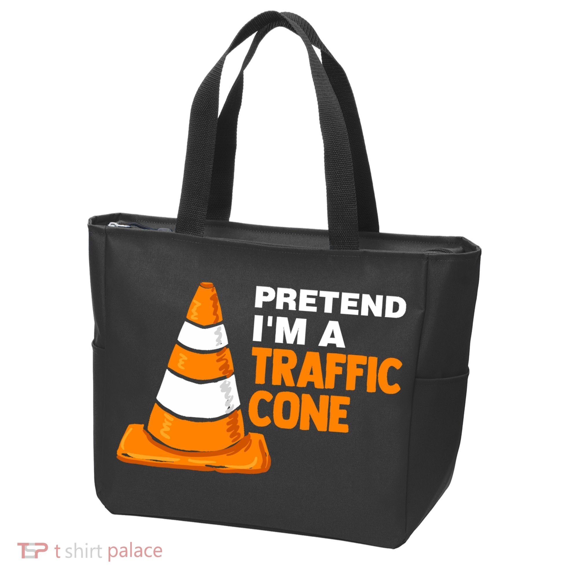Pretend Im A Traffic Cone Costume Tote Bag