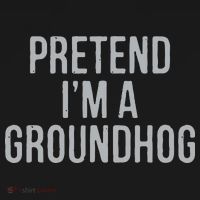 Pretend Im A Groundhog Lazy Halloween Costume Women's Hoodie thumb 2