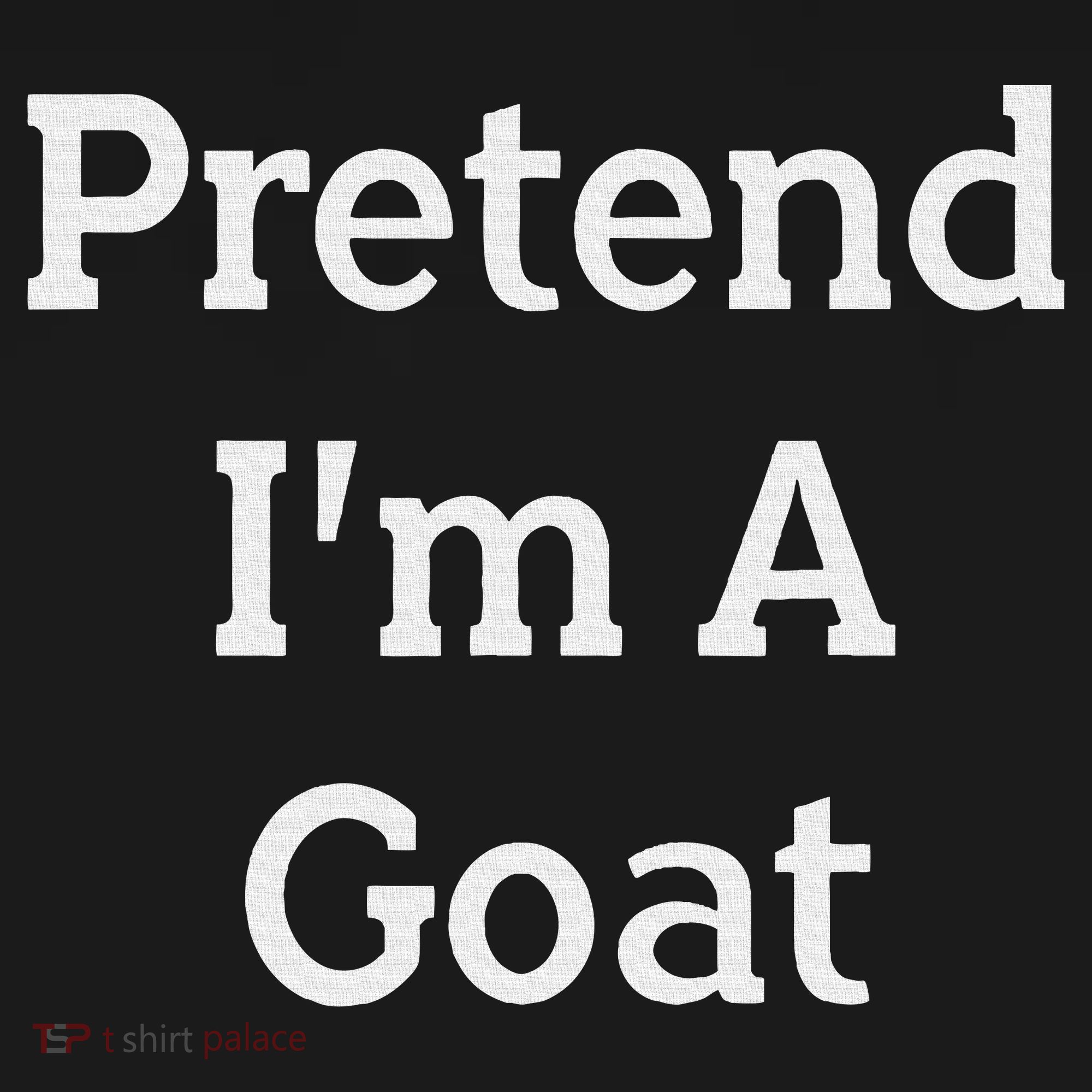 Pretend I'm A Goat Costume Party Funny Halloween Goat Kids Sweatshirt