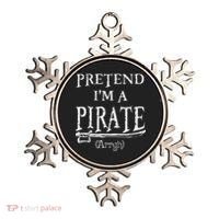 Pretend I'm A Pirate Arrgh Costume Party Halloween Pirate Ornament thumb 0
