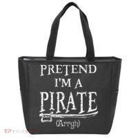 Pretend I'm A Pirate Arrgh Costume Party Halloween Pirate Tote Bag thumb 0