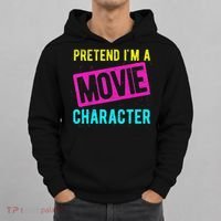 Pretend I'm A Movie Character Costume Actor Acting Fan Hoodie thumb 0