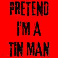 Pretend I'm A Tin Man Halloween Last Minute Costume Party Santa Hat thumb 1