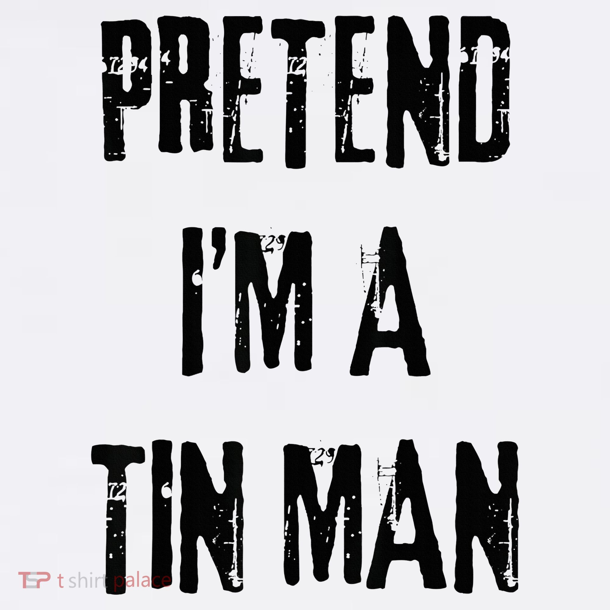 Pretend I'm A Tin Man Halloween Last Minute Costume Party Baby Bodysuit