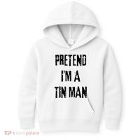 Pretend I'm A Tin Man Halloween Last Minute Costume Party Kids Hoodie thumb 0