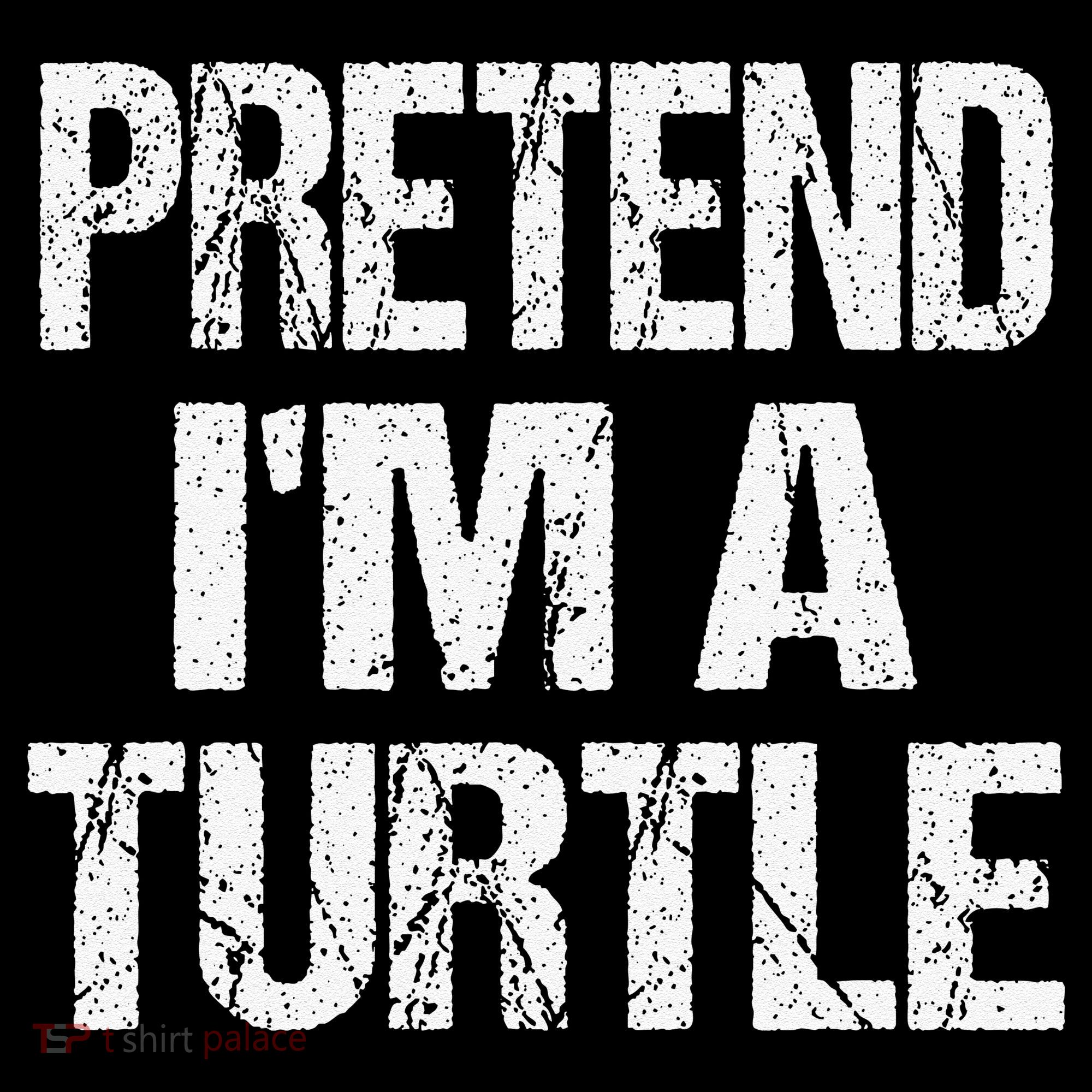 Pretend Im A Turtle Easy Halloween Costume Bucket Hat