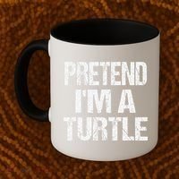 Pretend Im A Turtle Easy Halloween Costume Coffee Mug thumb 2