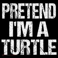 Pretend Im A Turtle Easy Halloween Costume Ornament thumb 1