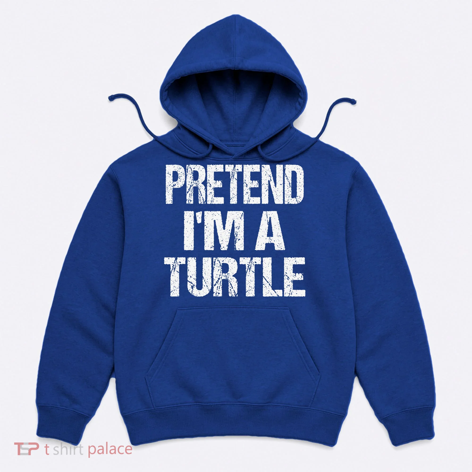 Pretend Im A Turtle Easy Halloween Costume Hoodie