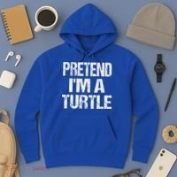 Pretend Im A Turtle Easy Halloween Costume Hoodie thumb 3