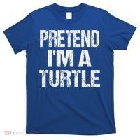 Pretend Im A Turtle Easy Halloween Costume T-Shirt thumb 0