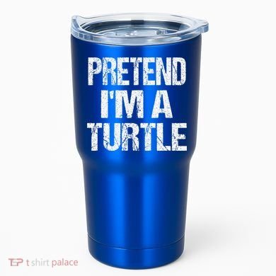 Pretend Im A Turtle Easy Halloween Costume Tumbler