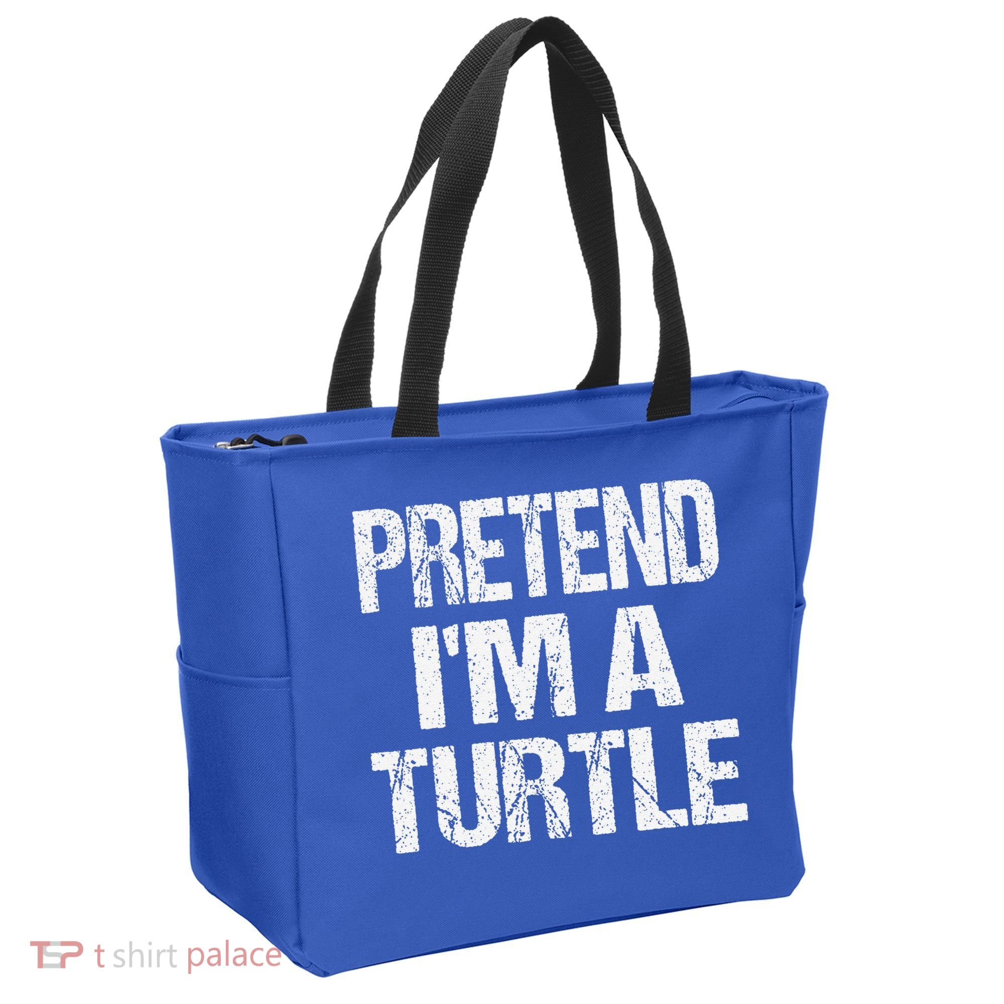 Pretend Im A Turtle Easy Halloween Costume Tote Bag