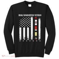 Proud Iraq Afghanistan Veteran Flag Sweatshirt thumb 0