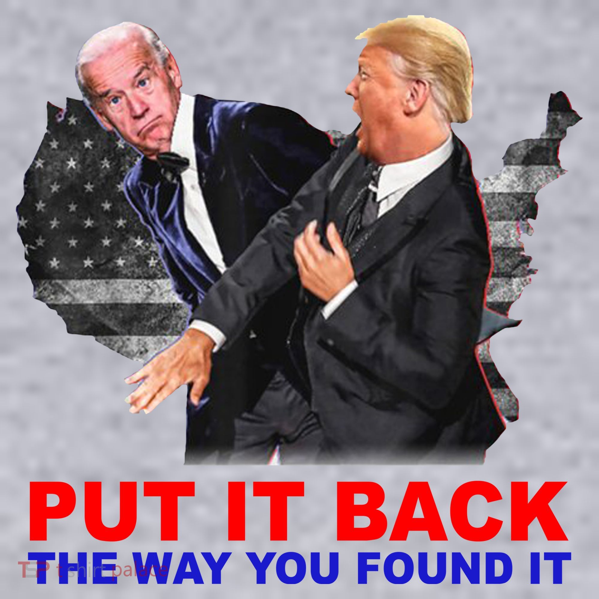 Put It Back The Way You Found It Donald Trump Anti Biden Women's Sweatshirt