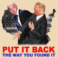 Put It Back The Way You Found It Donald Trump Anti Biden Tote Bag thumb 4