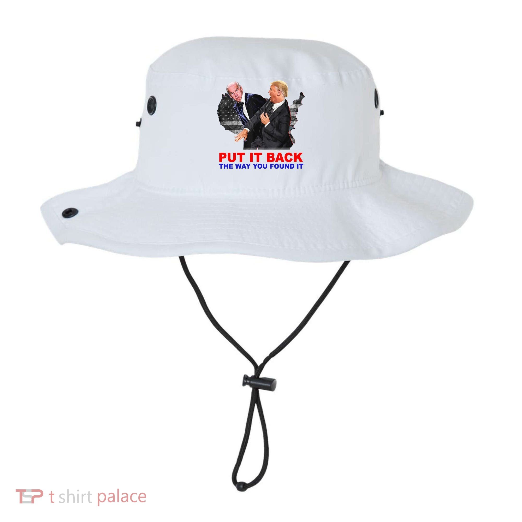 Put It Back The Way You Found It Donald Trump Anti Biden Bucket Hat