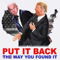 Put It Back The Way You Found It Donald Trump Anti Biden Women's Hoodie thumb 2