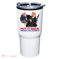 Put It Back The Way You Found It Donald Trump Anti Biden Tumbler thumb 0