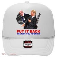 Put It Back The Way You Found It Donald Trump Anti Biden Hat thumb 0