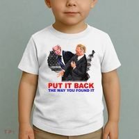 Put It Back The Way You Found It Donald Trump Anti Biden Toddler T-Shirt thumb 2