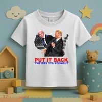 Put It Back The Way You Found It Donald Trump Anti Biden Toddler T-Shirt thumb 3