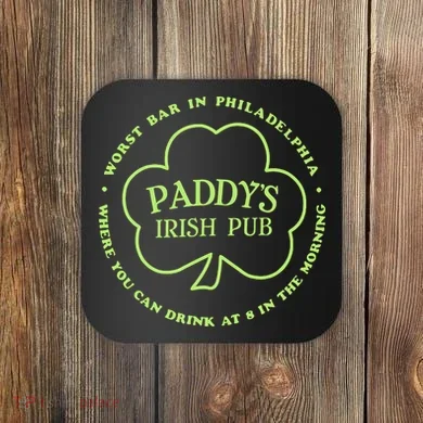 Paddy's Irish Bub Funny St Patricks Day Drinking Coaster