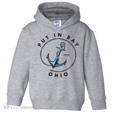 Put In Bay Ohio Toddler Hoodie