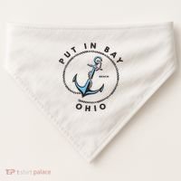 Put In Bay Ohio USA-Made Doggie Bandana thumb 0