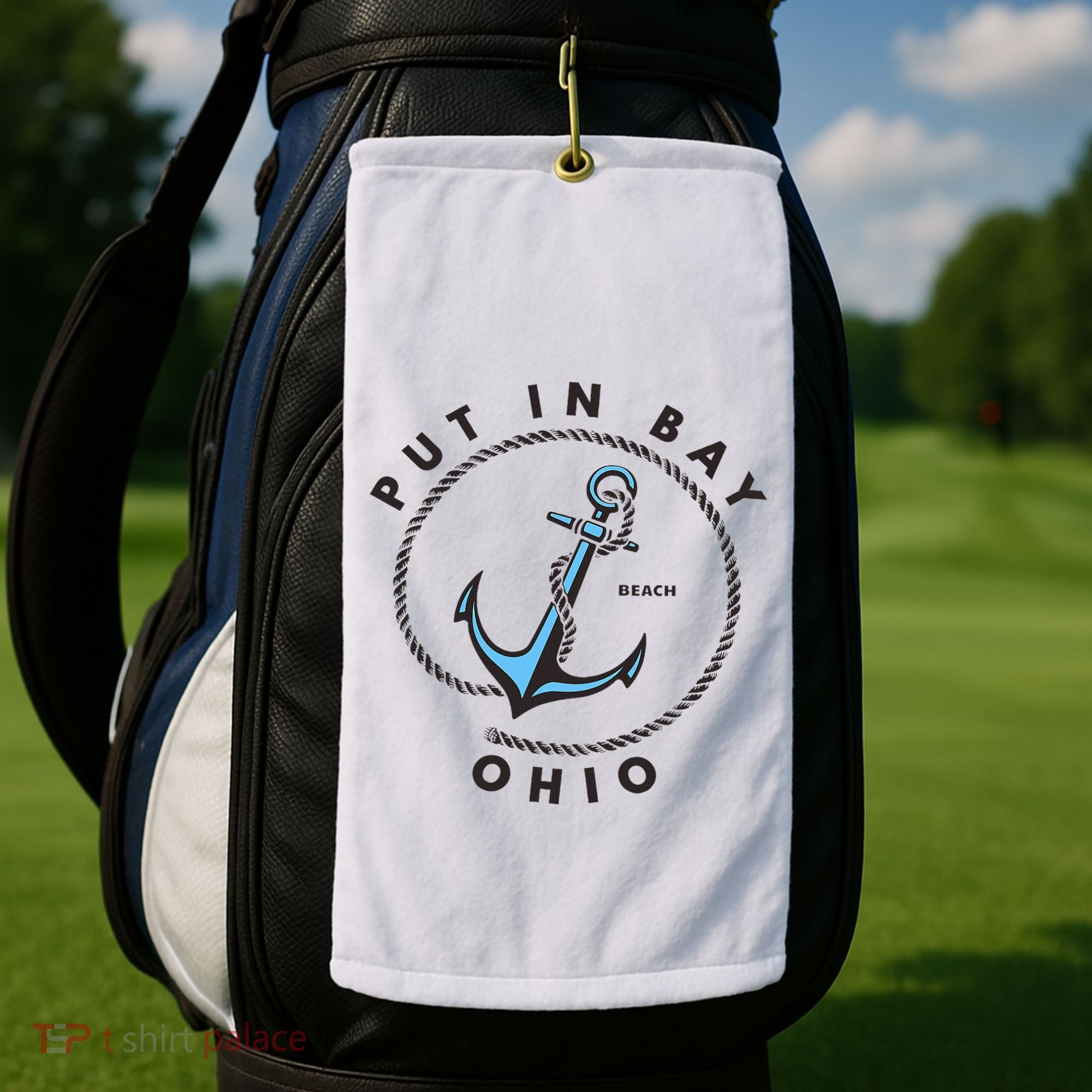Put In Bay Ohio Golf Towel