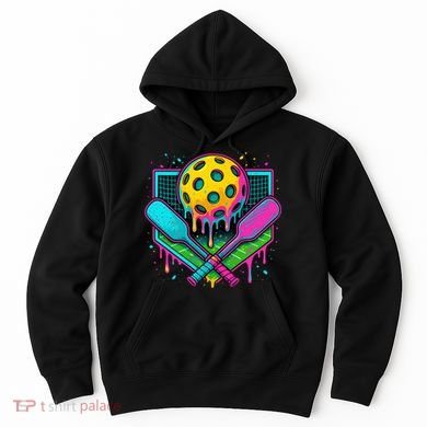 Pickleball Ice Cream Drip Hoodie