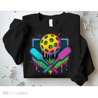 Pickleball Ice Cream Drip Sweatshirt thumb 2
