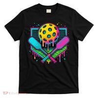 Pickleball Ice Cream Drip T-Shirt thumb 0