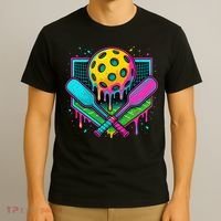 Pickleball Ice Cream Drip T-Shirt thumb 3