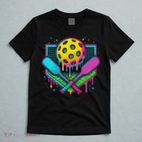 Pickleball Ice Cream Drip T-Shirt thumb 5