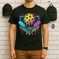 Pickleball Ice Cream Drip T-Shirt thumb 6