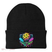 Pickleball Ice Cream Drip Beanie thumb 0