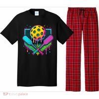 Pickleball Ice Cream Drip Pajama Set thumb 0