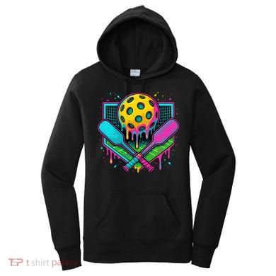 Pickleball Ice Cream Drip Women's Hoodie
