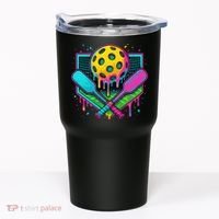 Pickleball Ice Cream Drip Tumbler thumb 0