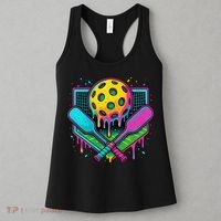 Pickleball Ice Cream Drip Women's Tank Top thumb 3