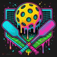 Pickleball Ice Cream Drip Women's Tank Top thumb 5