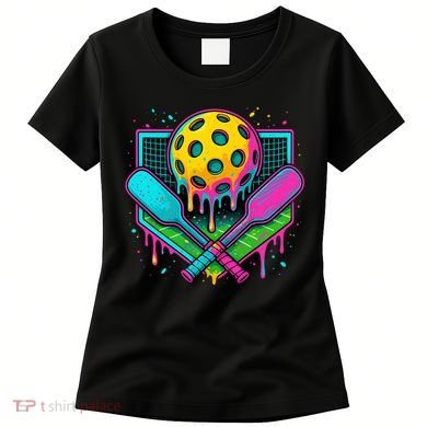 Pickleball Ice Cream Drip Women's T-Shirt