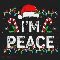 Peace I Come In Peace Couple Matching Ugly Christmas Sweater Women's Sweatshirt thumb 2