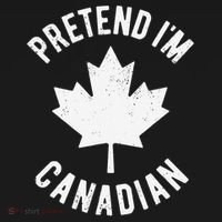 Pretend Im Canadian Canada Day Canadian Halloween Costume Gift Women's Tank Top thumb 5