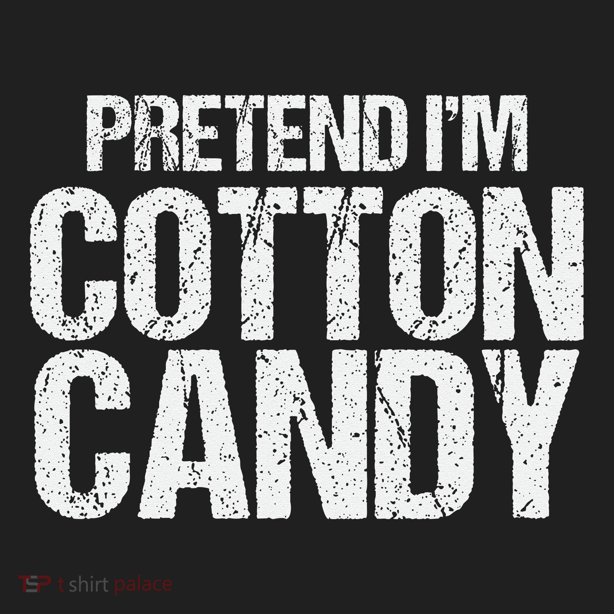 Pretend I'm Cotton Candy Easy Halloween Costume Women's Sweatshirt
