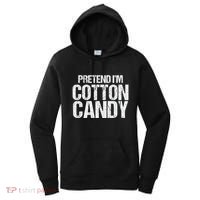 Pretend I'm Cotton Candy Easy Halloween Costume Women's Hoodie thumb 0